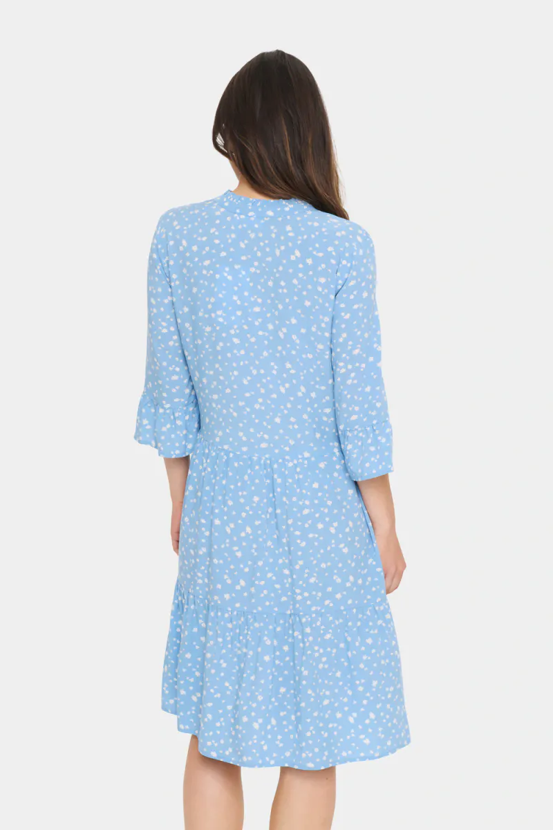 Eda Dress, Allure Ice Small Blooms