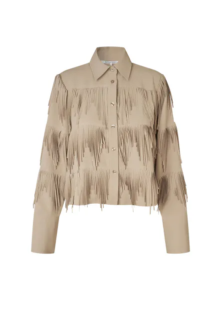 Hovedbilde Dancing Cropped Shirt, Chinchilla