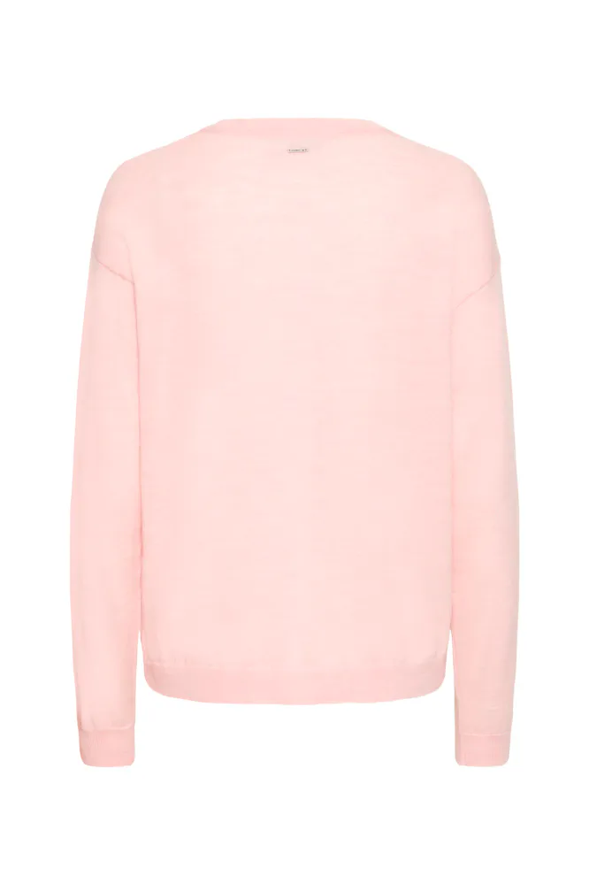 Sadie Pullover, Silver Pink Melange