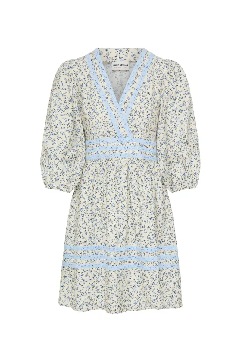 Conja Dress Short, Egret