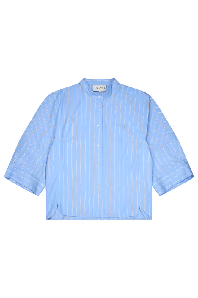Neela Shirt, Stripe Blue