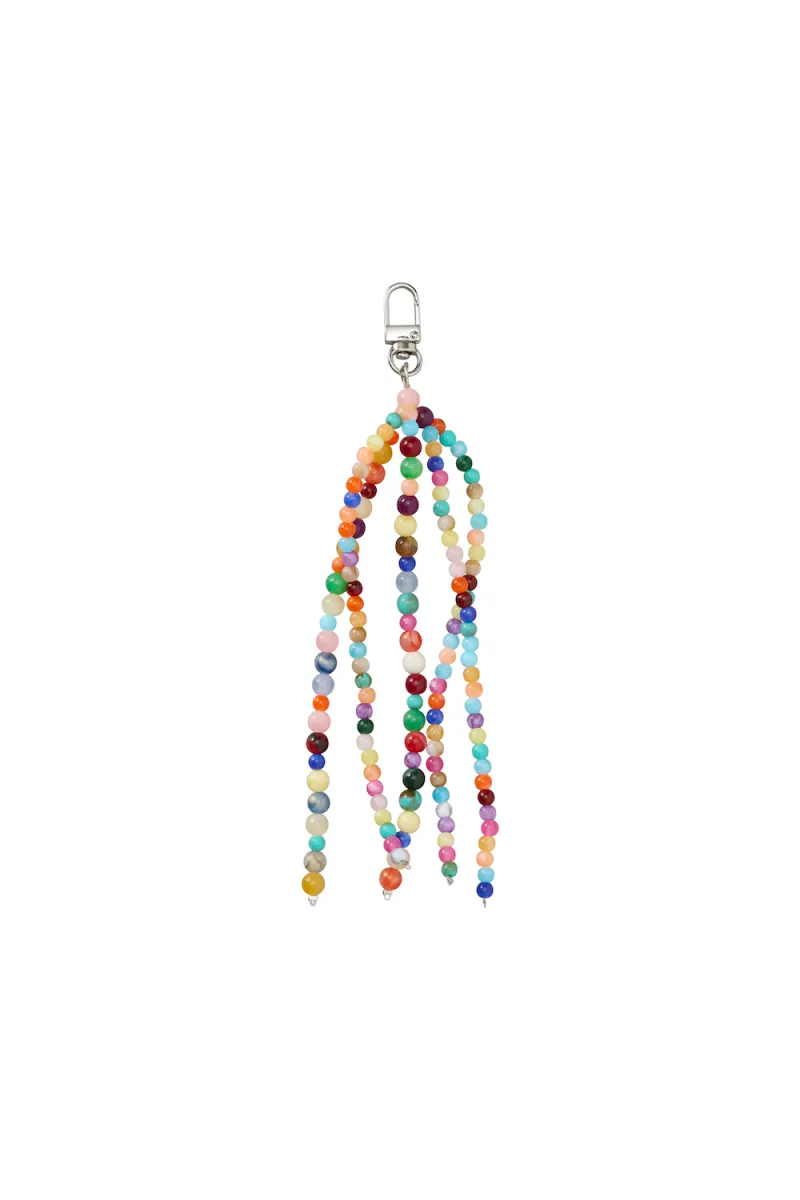 Beaded Tassel Charm