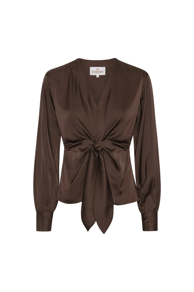 Blair Blouse, Cocoa