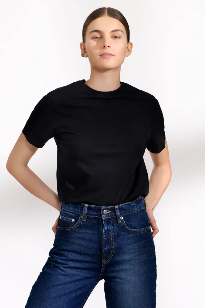 Crew-Neck Regular, Black