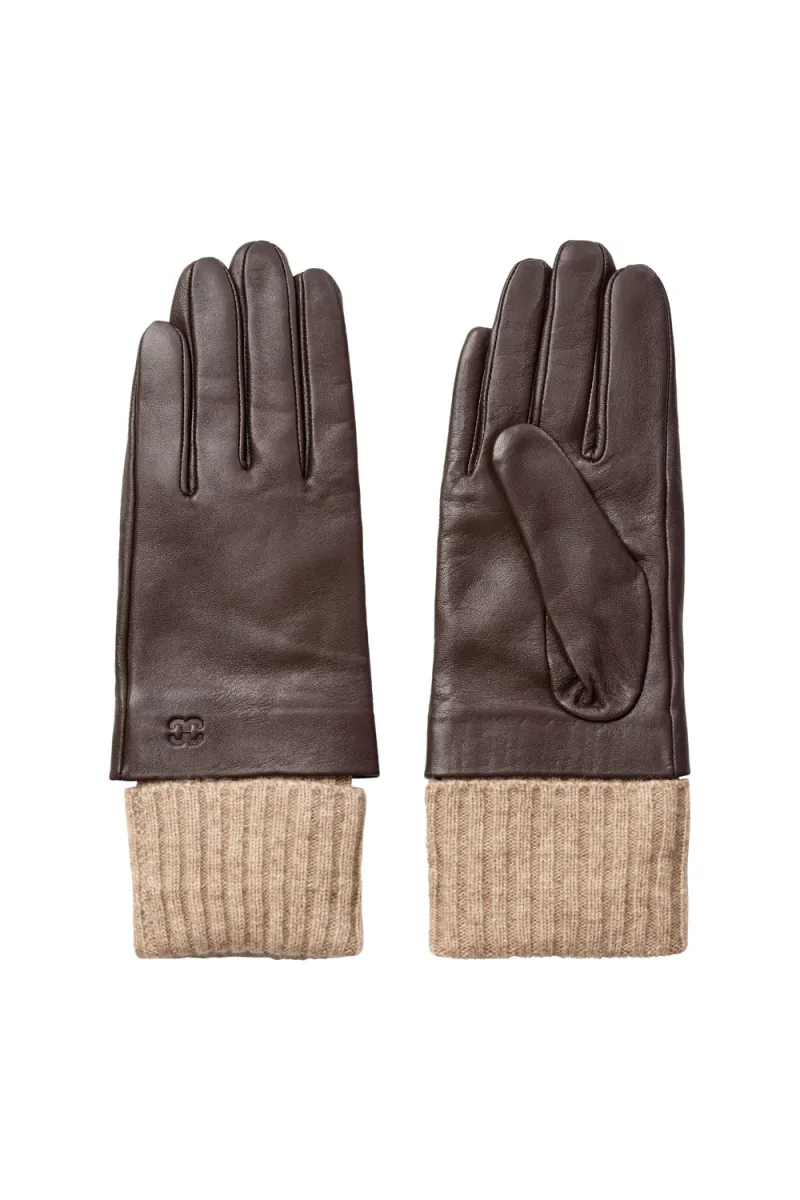 Edmund Leather Gloves, Brown