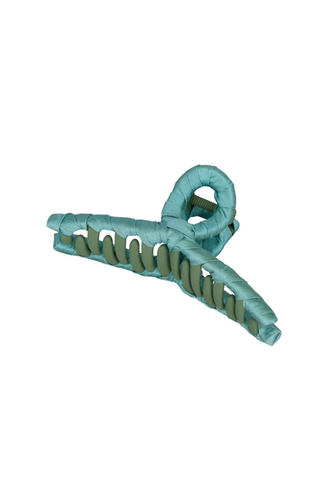 Tila Celabrina Hair Claw, Dusty Jade Green