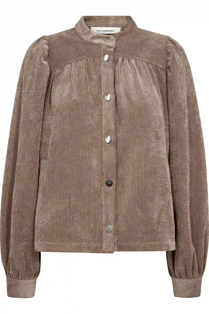 Daisy Cord Shirt, Walnut