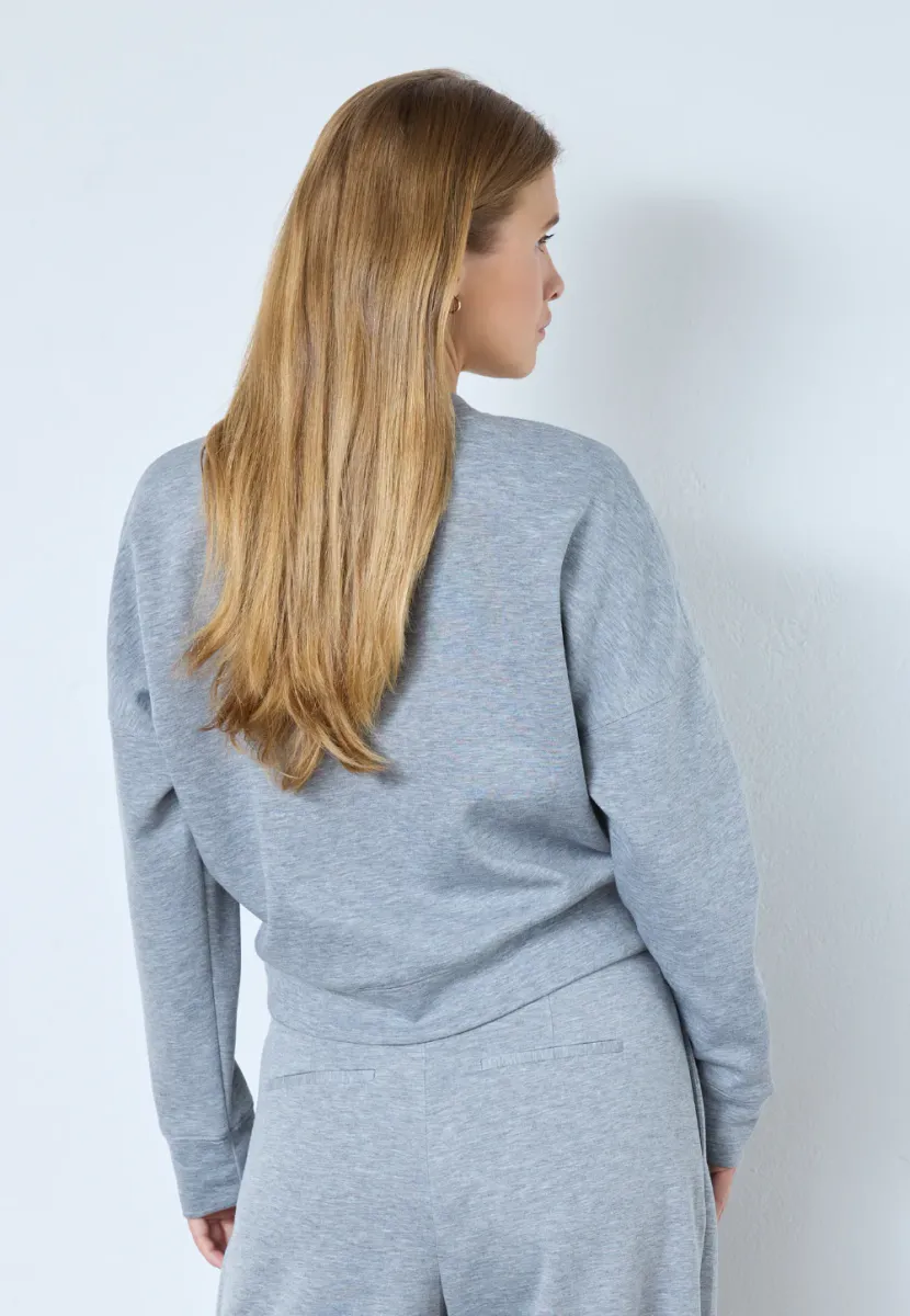 Lance Belt Sweat, Grey Melange