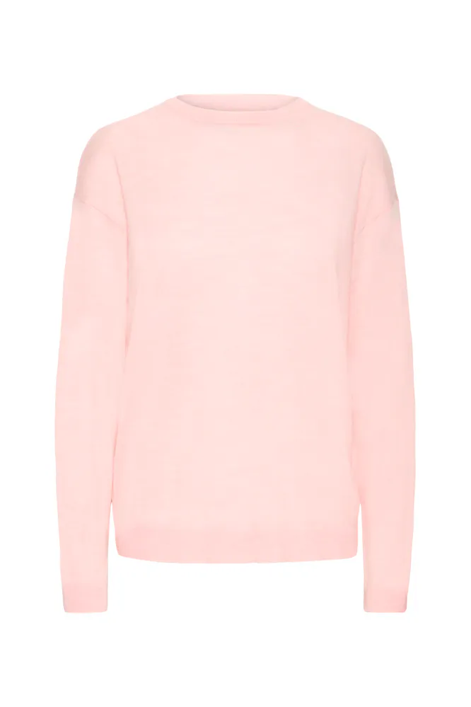 Sadie Pullover, Silver Pink Melange