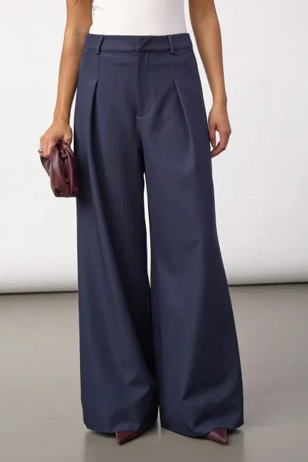 Hovedbilde Luna Pleat Pant, Navy