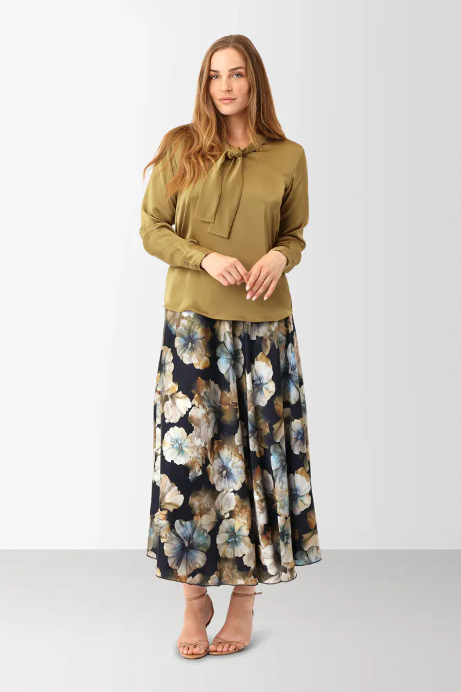 Savannah Skirt, Maxi Floral