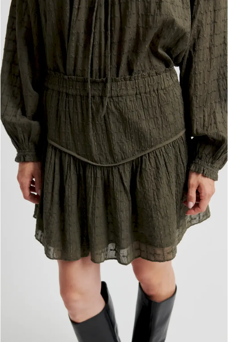 Mynthe Mini Skirt, Tarmac