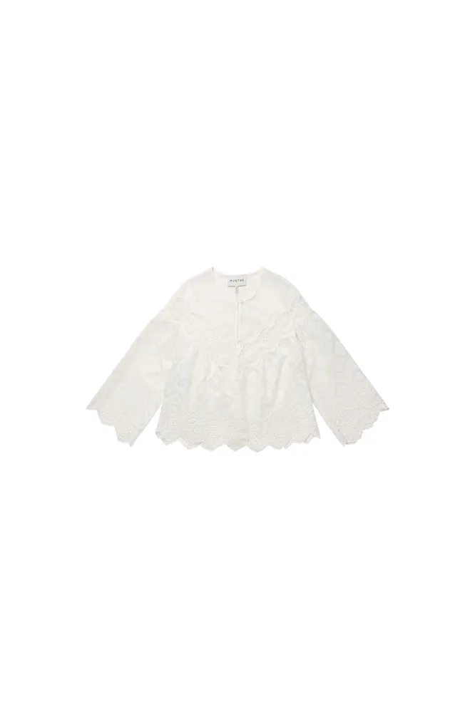 Valiance Blouse, White