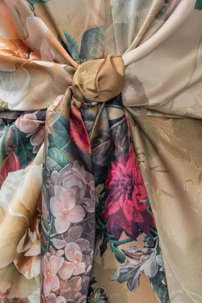 Faye Dress, Gold Blossom