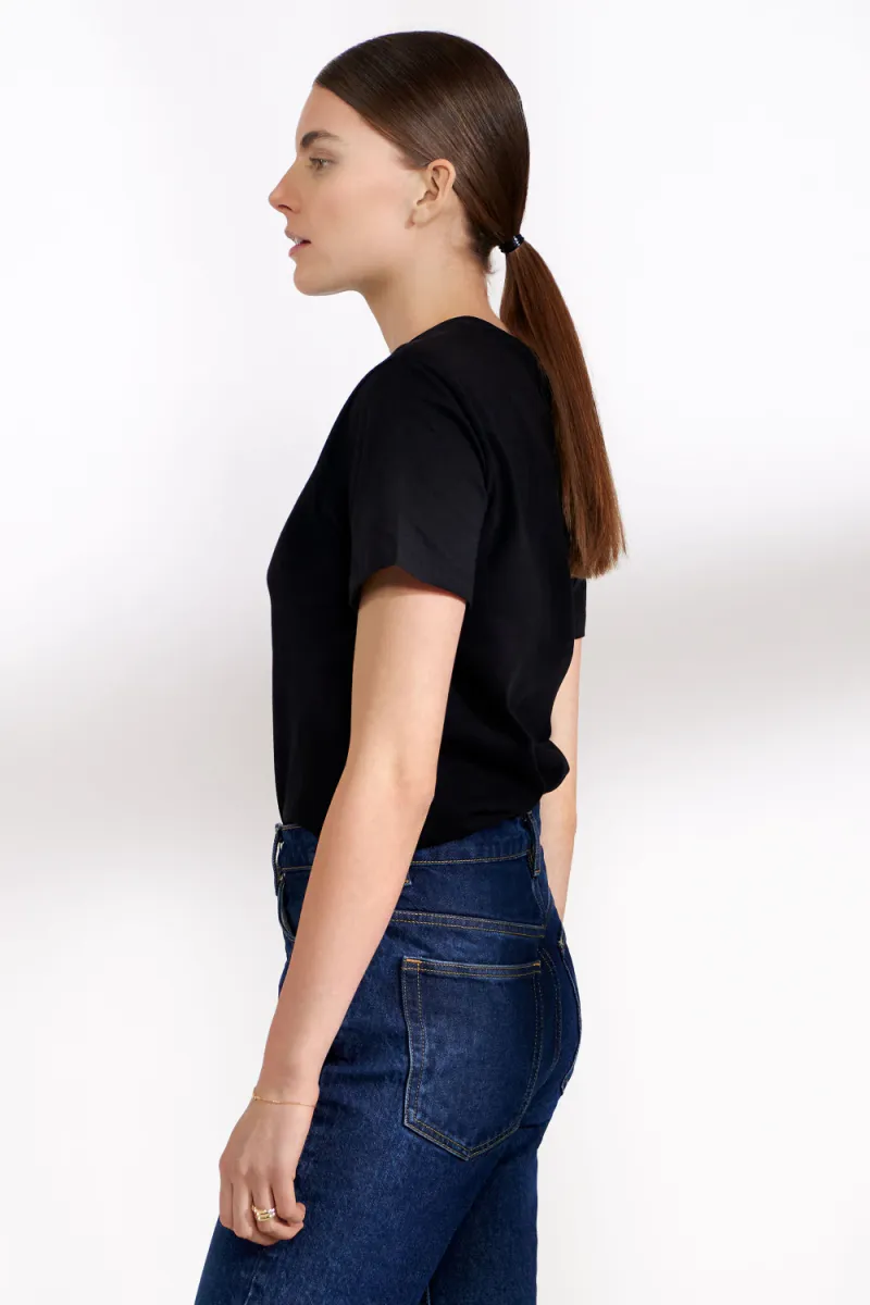 Crew-Neck Regular, Black