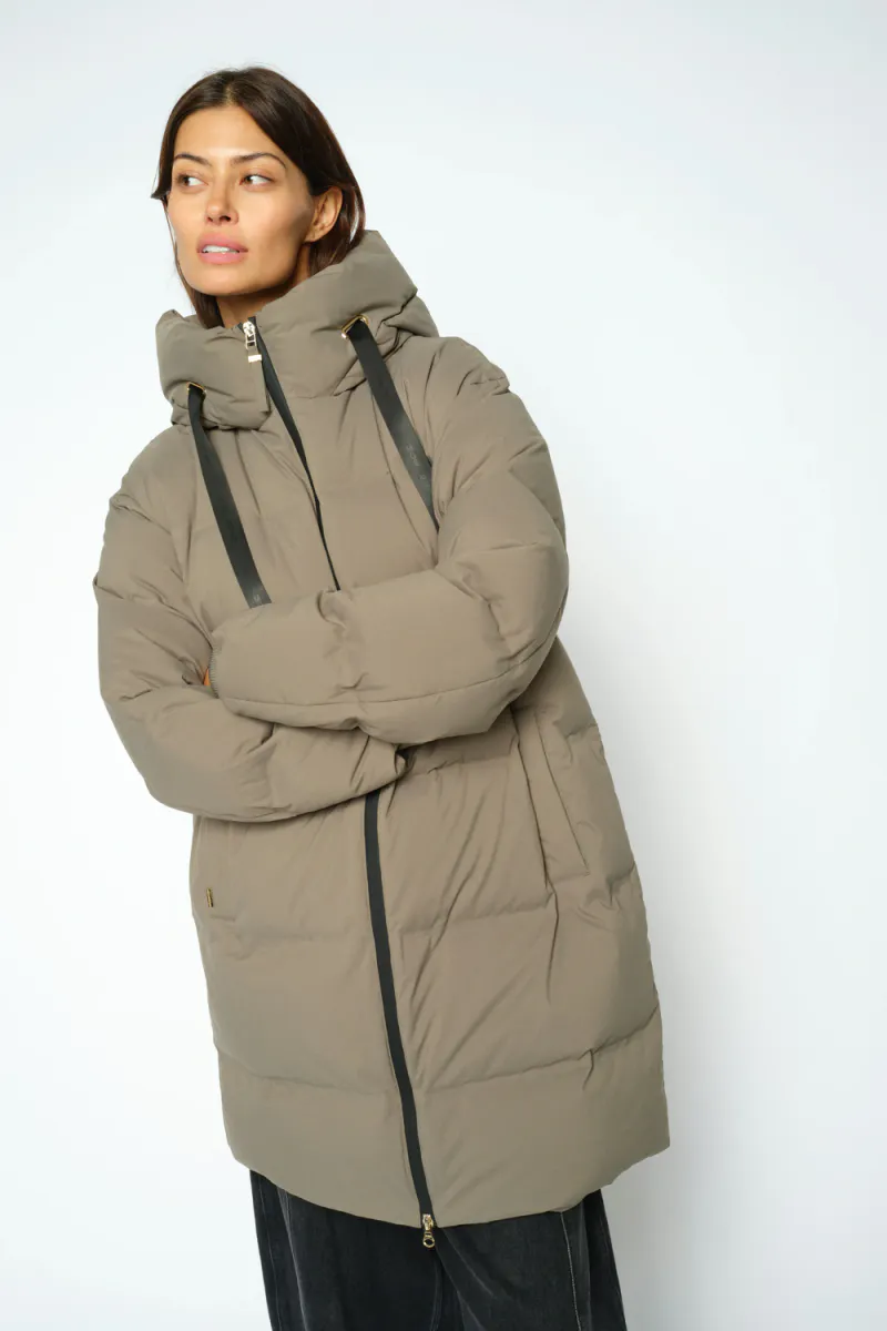Avon Hope Down Jacket, Dusty Olive