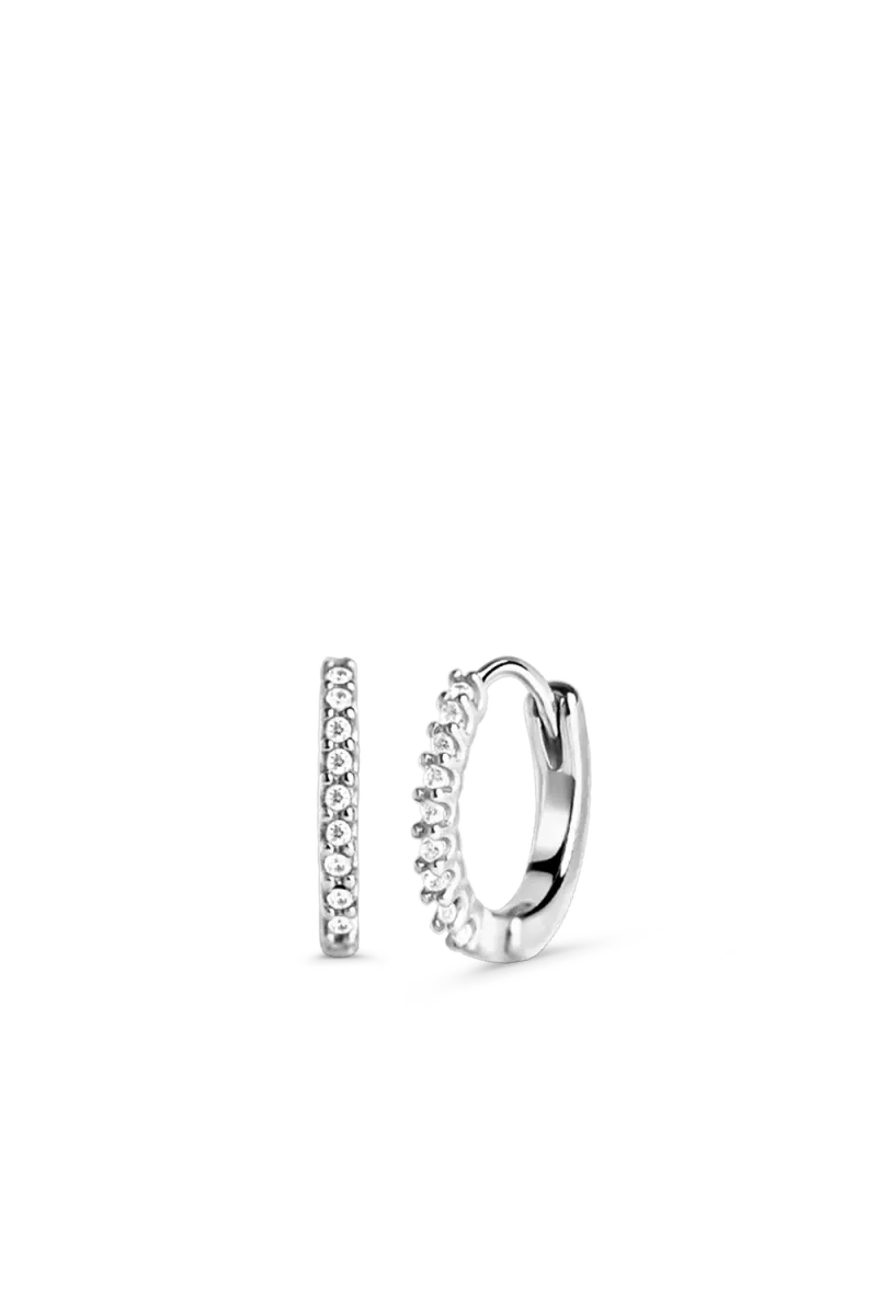 Ora Huggie, Silver (1mm)