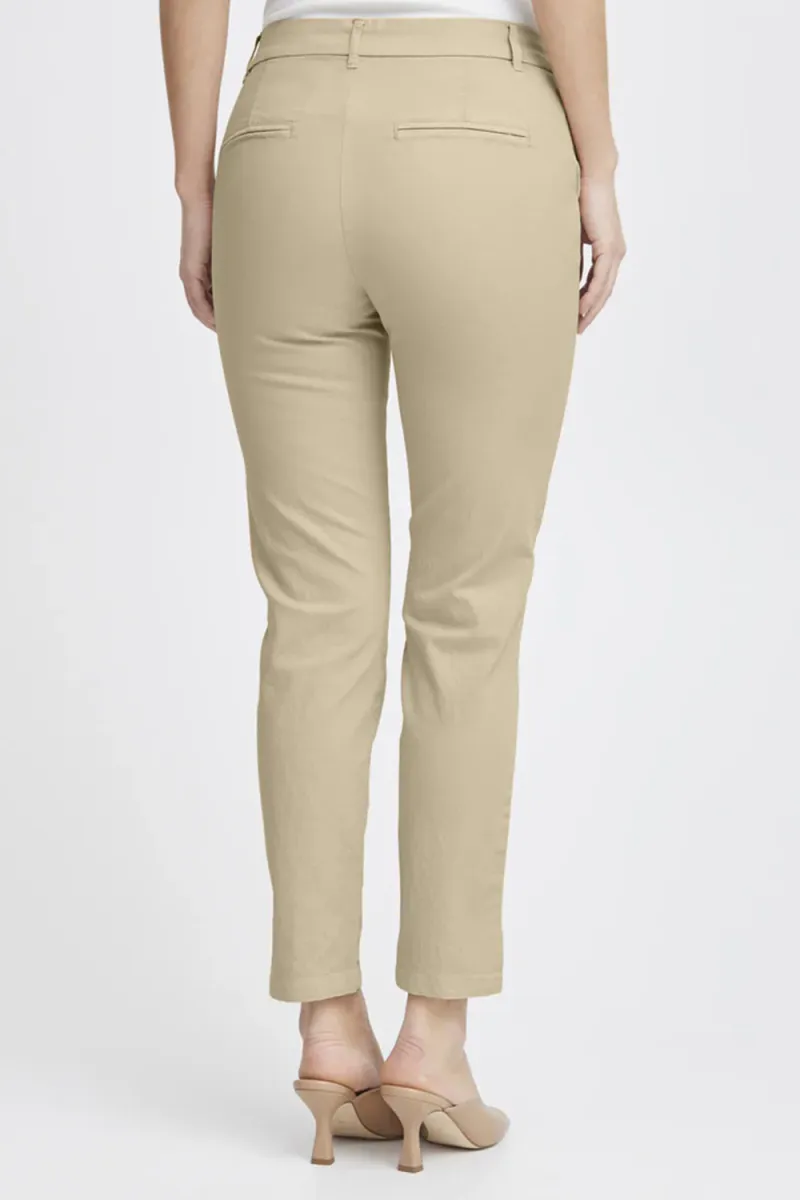 Clara Pant Skinny Leg, White Pepper