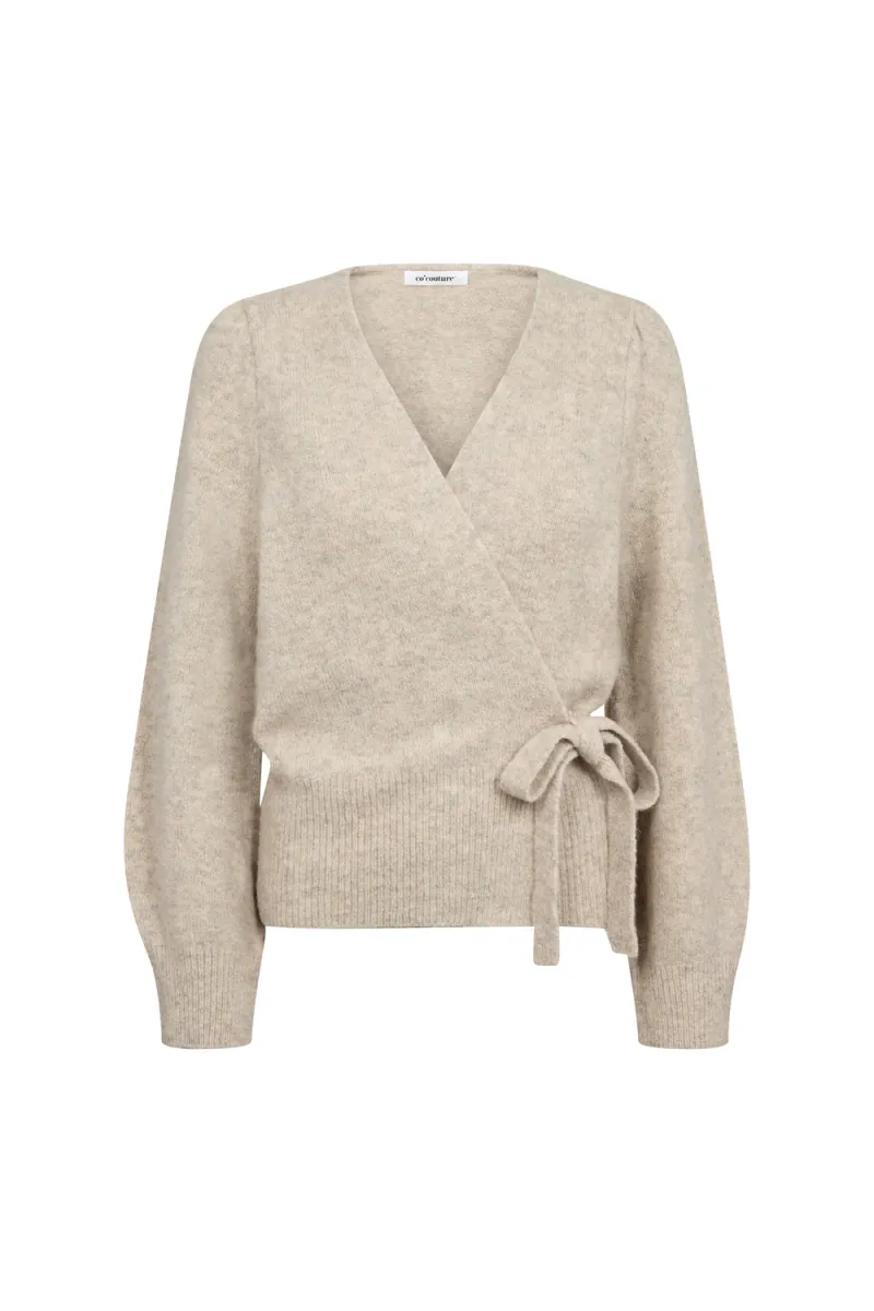 Roger Wrap Cardigan, Creme