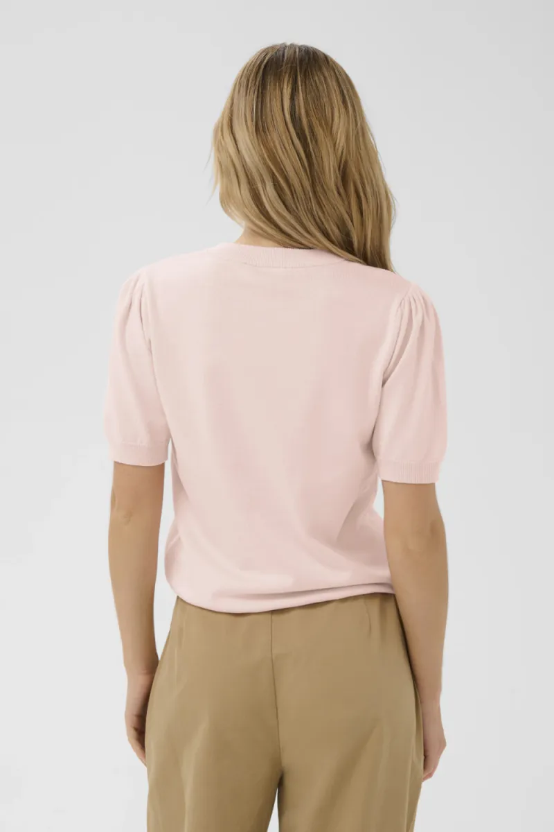 Mila SS Pullover, Chalk Pink