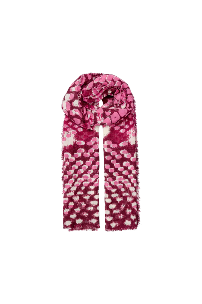 Roslyna Woo Scarf, Tibetan Red