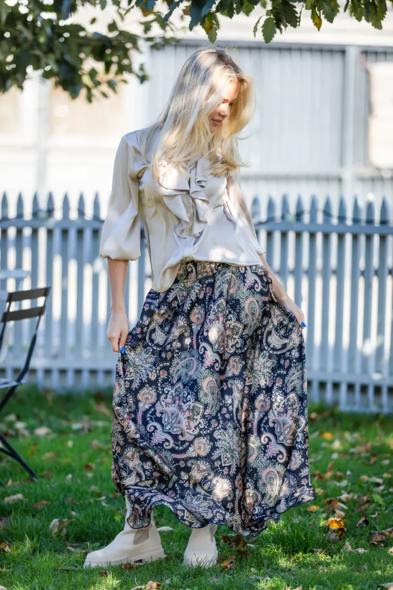Sophia Blouse, Semi Rich Shell