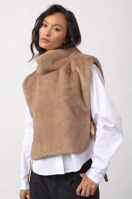 Hovedbilde Fera Faux Collar, Creme