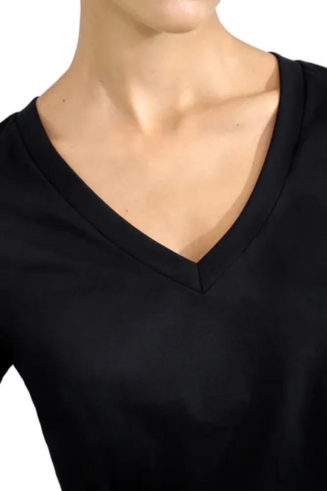 V-Neck Regular, Black