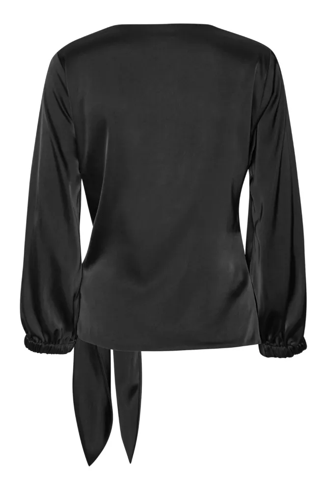Elena Blouse, Semi Rich Black