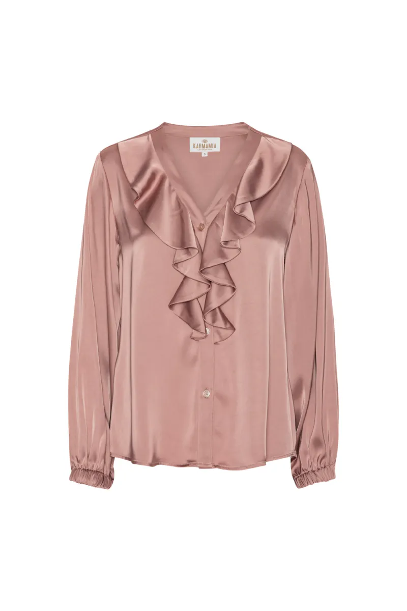 Sophia Blouse, Semi Rich Vintage Rose
