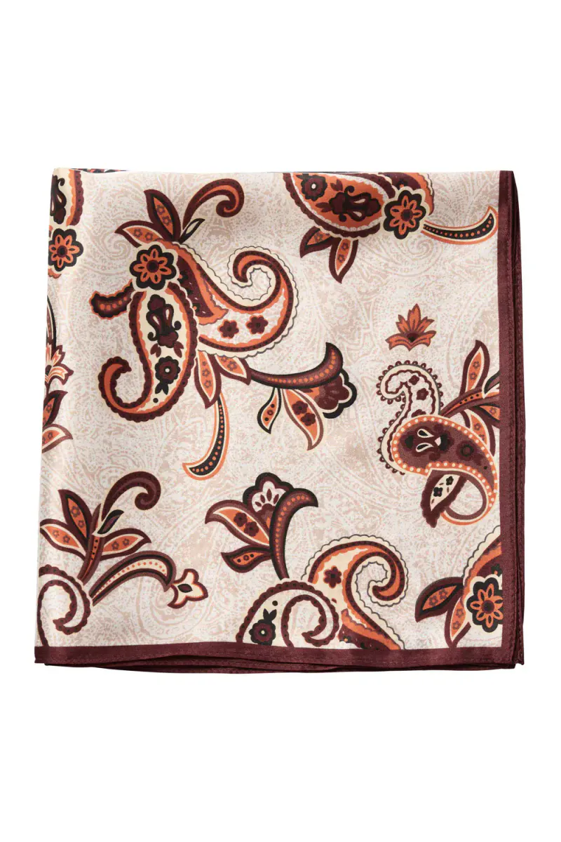 Shila Silk Bandie Scarf, Brown