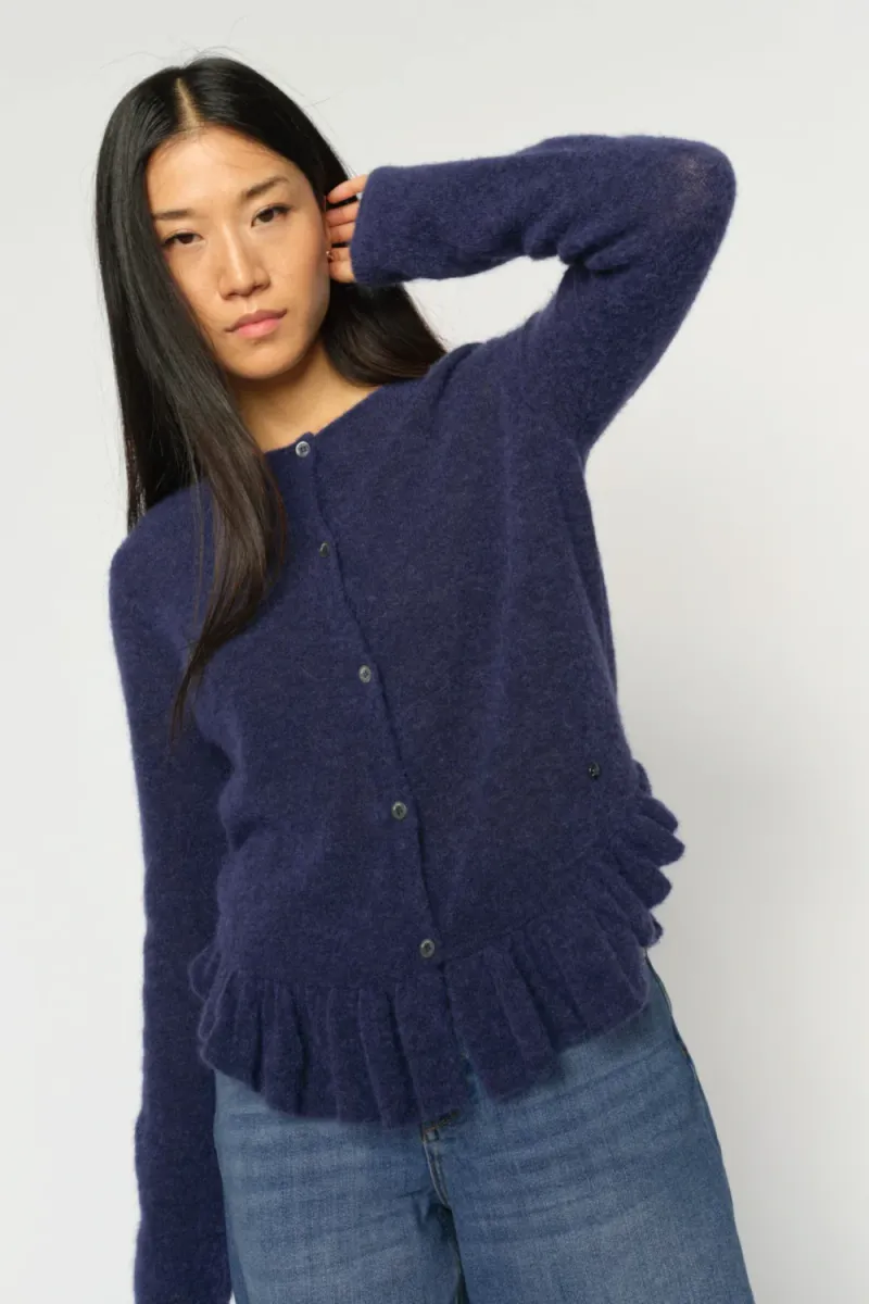 Mape Alice Knit Cardigan, Crown Blue