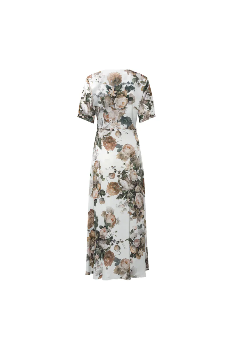 Faye Dress, Pale Bouquet