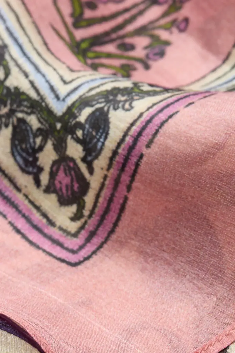 Gardenparty Taby Sia Scarf, Peony Pink