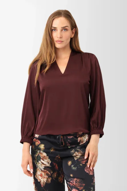 Hovedbilde Jody Blouse, Semi Rich Wine