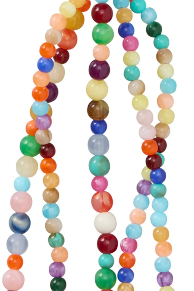 Beaded Tassel Charm
