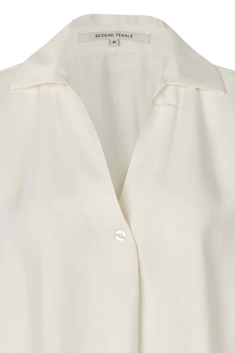 Timeline Blouse, Egret