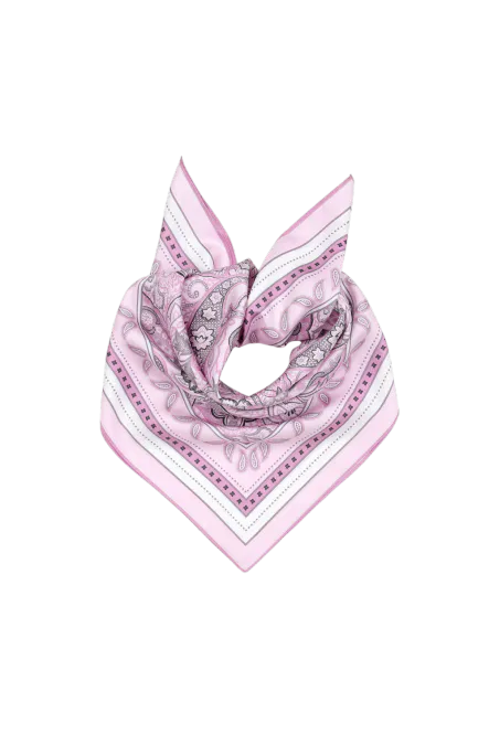 Hovedbilde Maya Silkeskjerf 65 x 65 cm, Lys Rosa