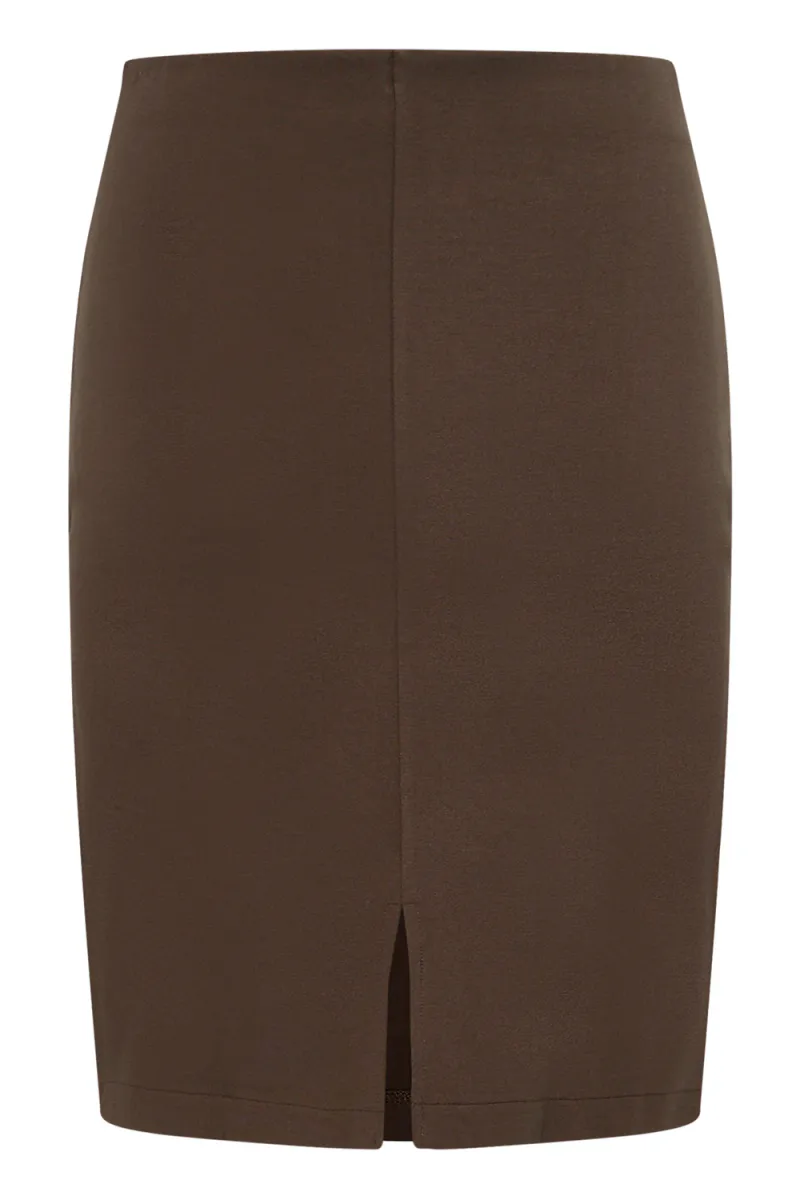 Genny Skirt, Chocolate Brown