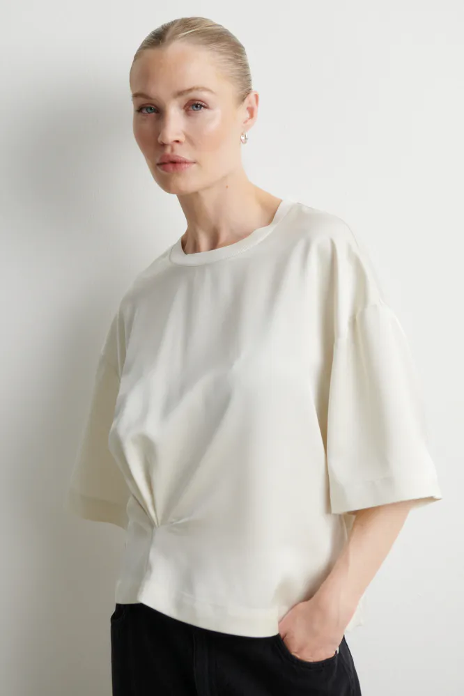 Opala Blouse, Birch