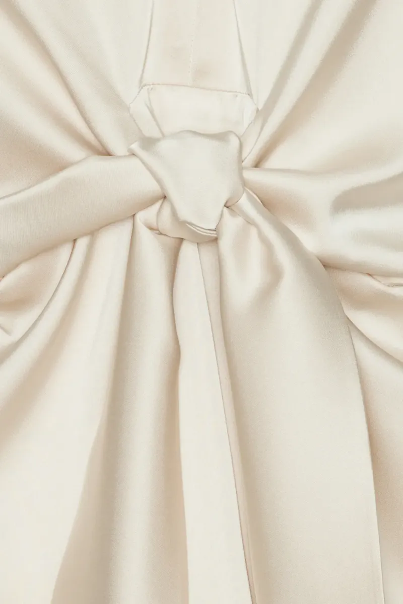 Blair Blouse (short) - Semi Rich Porcelain