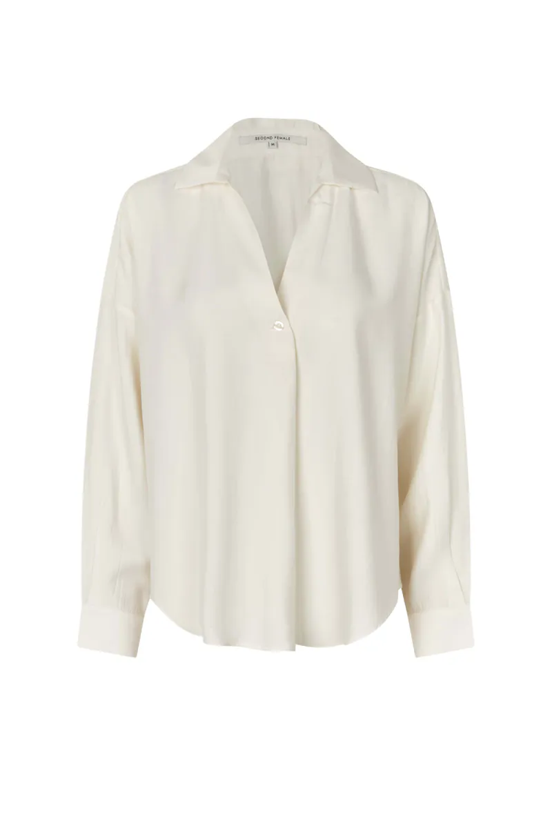 Timeline Blouse, Egret