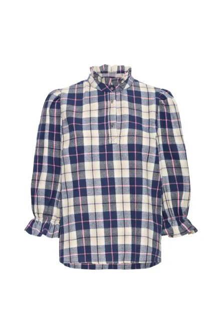 Hovedbilde Deva Blouse, Blue Check