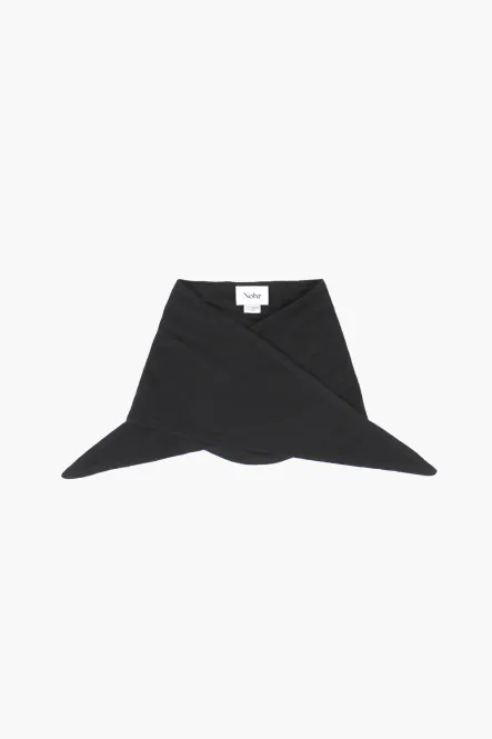 Hovedbilde Lara Solid Wool Cashmere Triangle, Sort
