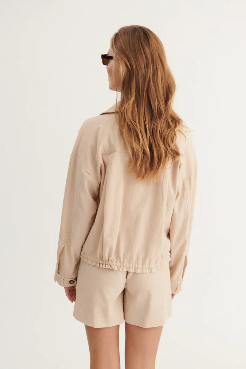 Beate Jacket, Smokey grey