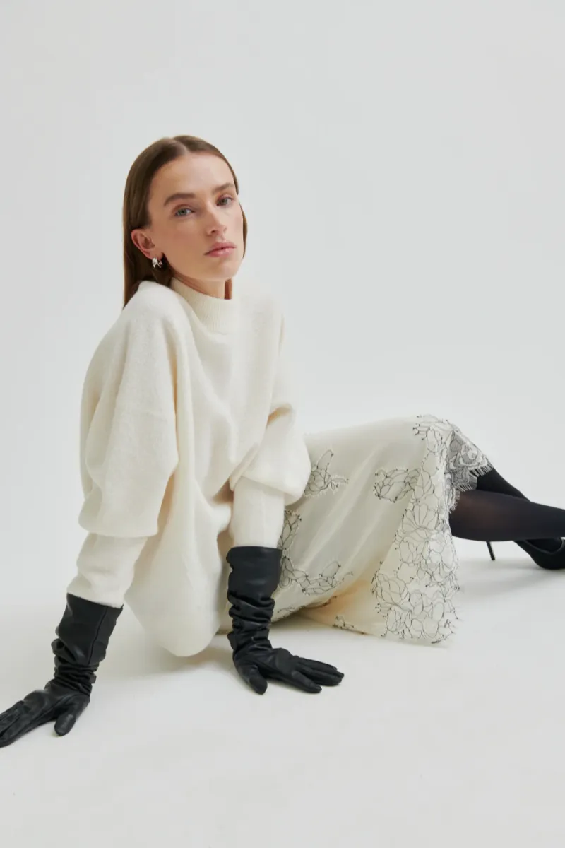 Wila Lace Skirt, Tofu