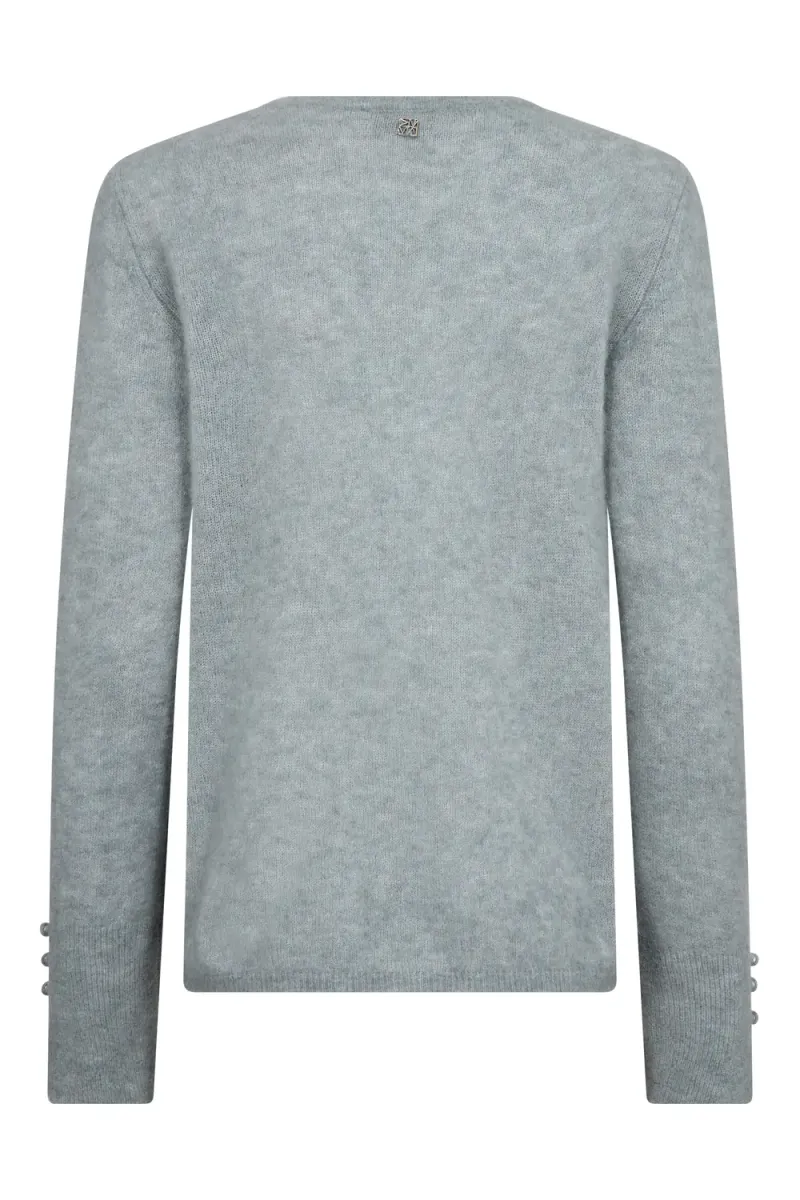 Mape Sophia O-Neck Knit, Lead