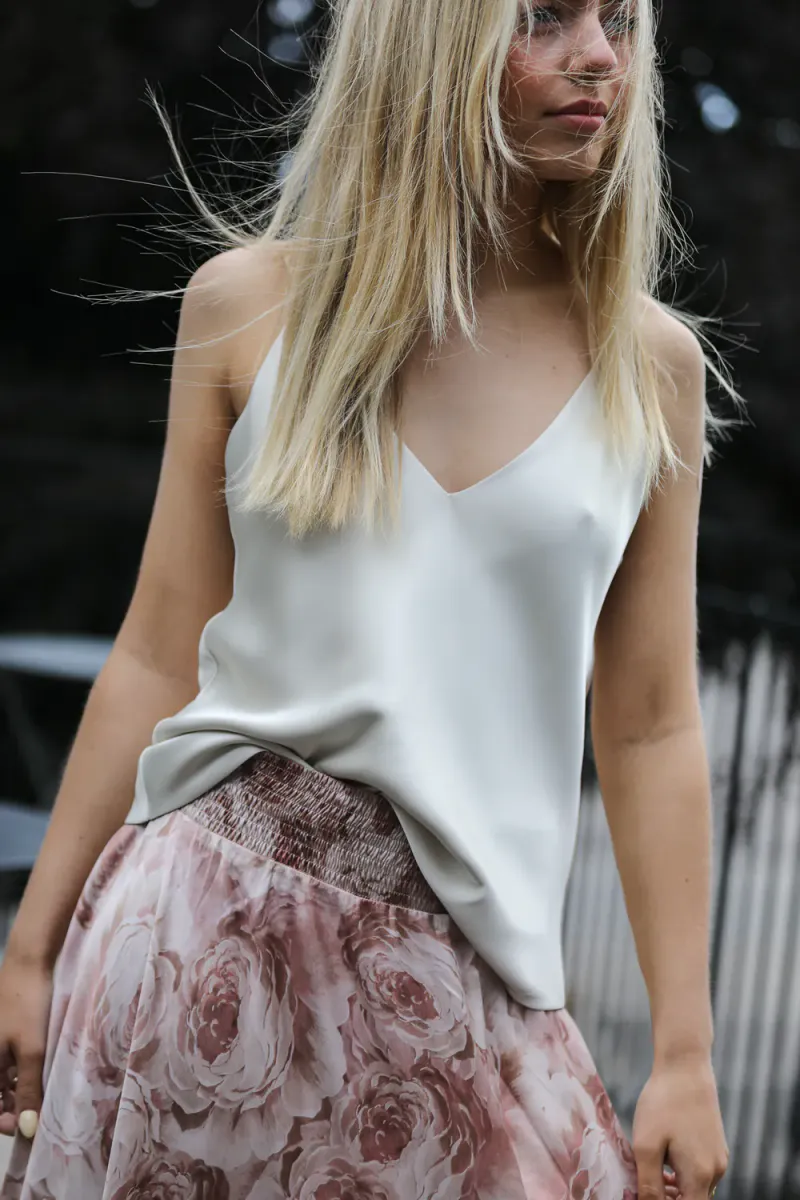 Camisole Top, Semi Rich Porcelain