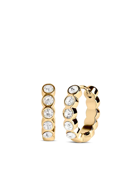 Hovedbilde Lotus Hoops, Gold (15mm)
