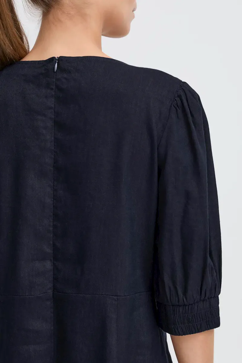 Luca SS Dress, Dark Sapphire